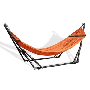 Hammock with Collapsible Steel Stand 450 lbs